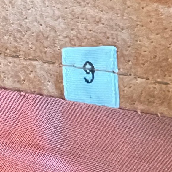 Vintage Leather High Waisted Rise Camel Tan Slim Straight Skinny Trouser Pants - Picture 4 of 6